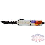 Templar Knife Small We The People Tanto Serrated Black