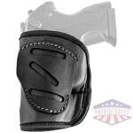 Tagua Leather Ecoleather Weightless 4 in 1 Open Top Holster for Glock 42/43 Black RH