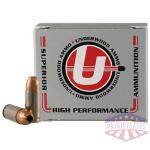 Underwood Hunting & Self Defense Handgun Ammunition 9mm Luger(+P) 147gr JHP 1125 fps 20/ct