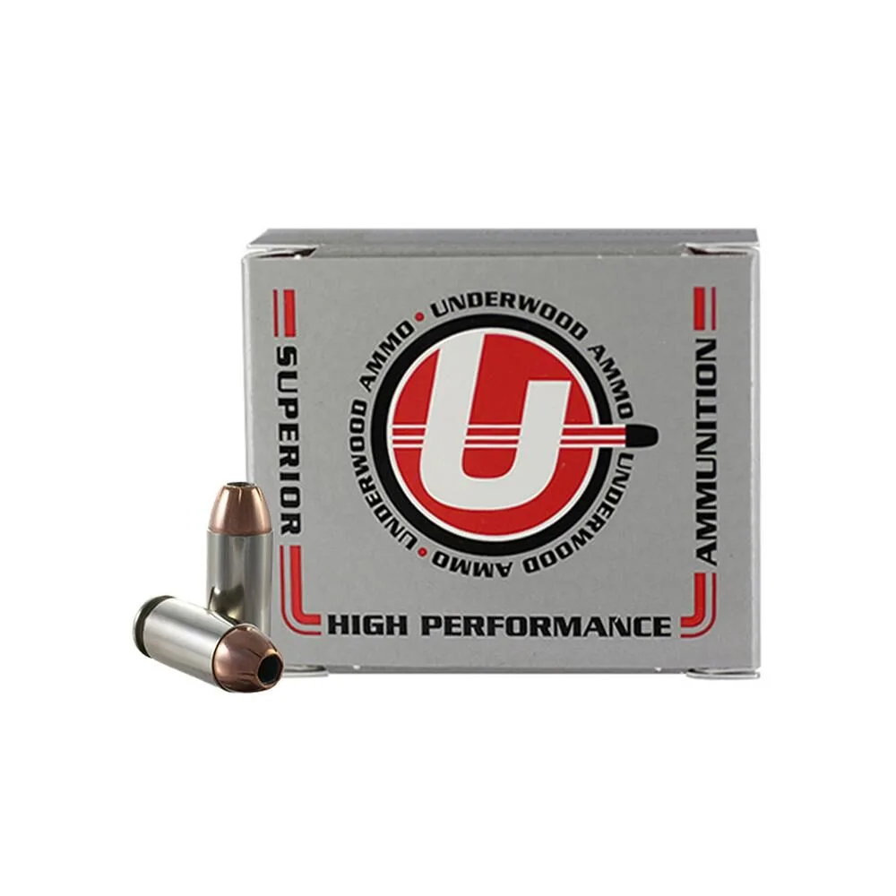Https3A2F2Fmedia.chattanoogashooting.com2Fimages2Fproduct2Fub2232Fub223 Underwood ammo xtp jacketed hollow point handgun ammunition 40 s&w 155gr jhp 1300 fps 20/ct - image 1