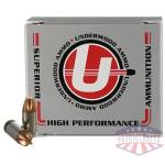 Underwood Xtreme Defender Hunting & Self Defense Handgun Ammunition .380 ACP(+P) 68gr Solid 1400 fps 20/ct