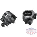 Weaver Quad Lock Detachable Scope Rings 1" Medium Matte