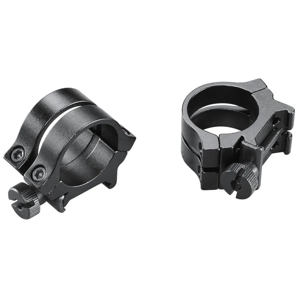 Https3A2F2Fmedia.chattanoogashooting.com2Fimages2Fproduct2Fwe490462Fwe49046-1 Weaver quad lock detachable scope rings 1" medium matte - image 1