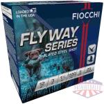 Fiocchi Flyway Steel Shotshells 12ga 3" 1-1/5oz 1550fps #3 25/ct