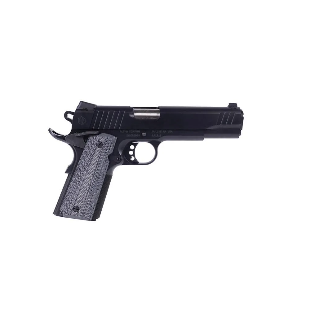 Https3A2F2Fmedia.chattanoogashooting.com2Fimages2Fproduct2Fxxaa27X4Enaxqbk082Fxxaa27X4Enaxqbk08 Alpha foxtrot 1911-standard qpq handgun. 45 auto 7rd magazine 5" barrel - image 1