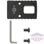 Canik Optic Base Plate (C) for Non Optic Ready Pistols Black