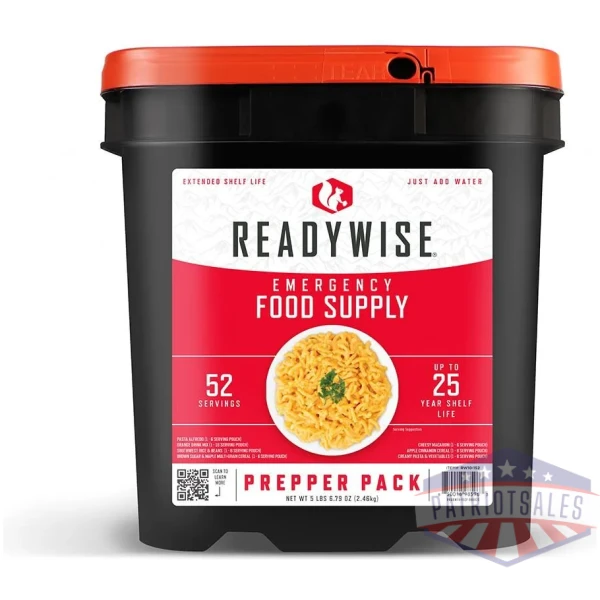 readywise entree only grab and go food kit 60 servings