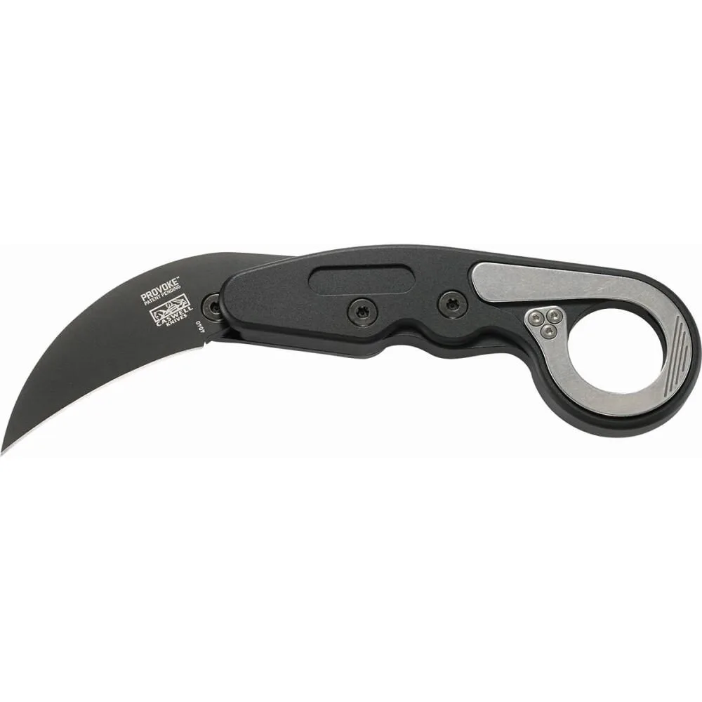 Https3A2F2Fmedia.chattanoogashooting.com2Fimages2Fproduct2Fzb40402Fzb4040_1_2 Crkt provoke folding knife 2-2/5" karambit blade black - image 1