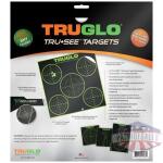 TRUGLO TRU-SEE REACTIVE TARGET - 5 BULL 12-PACK - Image 2