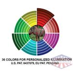 UTG SCOPE 6-24X50 1" AO - 36 COLOR ILLUMINATED MIL-DOT - Image 3