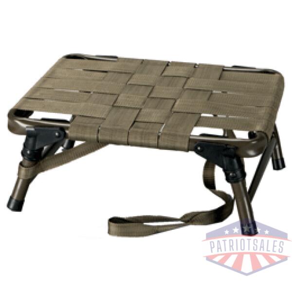 hs strut seat deluxe two-way - collapsible 2" webbing od grn