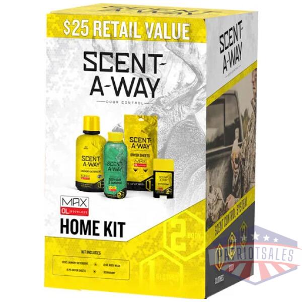 hs scent elimination home kit - scent-a-way max