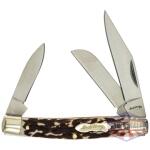 uncle henry knife next gen - staglon rancher 3-blade