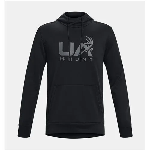 1375114001Md Men's ua armour fleece hunt logo hoodie - image 1