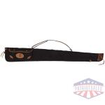 browning lona canvas gun case - 52" black/brown trim w/sling