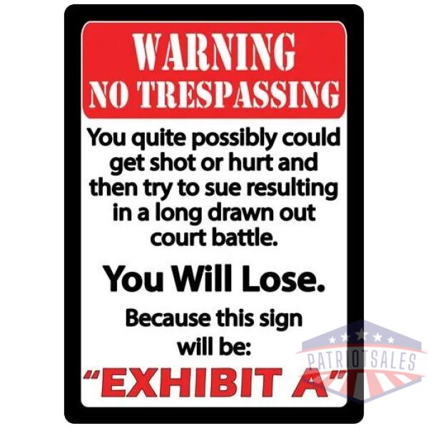 rivers edge embossed sign - 12"x17" "exhibit a"
