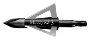 225Mx33 Muzzy broadhead mx-3 3-blade - 100gr 1 1/4" cut 3pk - image 1