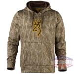 browning tech hoodie ls - mo bottomland x-large
