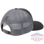 browning cap elk ridge 110mesh - back rec patch black/gray