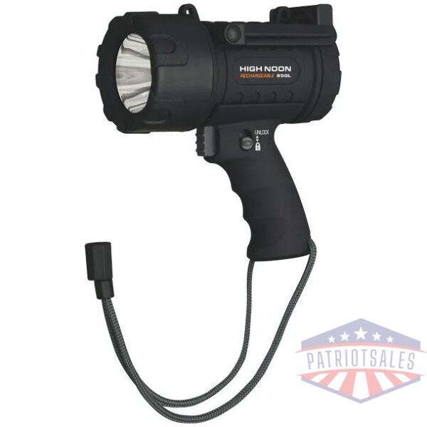 browning high noon led spotlt - 850 lumens rechargeable black
