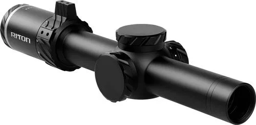 3T18Asiblk23_2 Riton 3 tactix scope 1-8x24 - 30mm sfp illum ot reticle blk - image 1