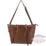 cameleon grace purse - concealed carry bag brown