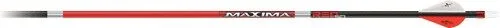 50871 Carbon express arrow maxima - red sd 350 w/2" vanes 6pk - image 1