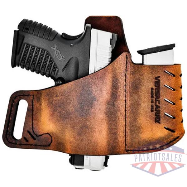 versacarry commander owb w/flx - vent & mag pch rh sz3 dist br