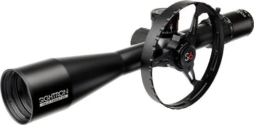 66008 Sightron scope s6 10-60x56 ed - 34mm side wheel illum moa-2ft - image 1