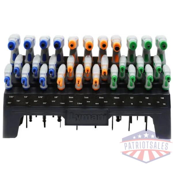 lyman heritage 30pc t handle - driver set