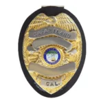 Model 7350-03 Badge Holder Teardrop, Clip-On