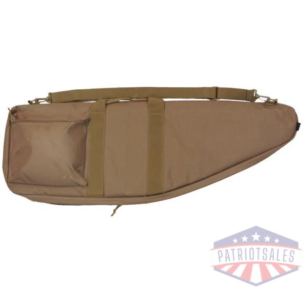 toc tactical rifle case 36" - external storage pocket tan