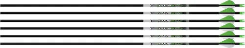 EASTON ARROW AXIS 5MM 340 - 6-PACK W/ 2" BLAZER VANES