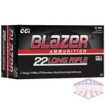 CCI BLAZER 22LR 40GR LEAD-RN - 1200FPS 50RD 100BX/CS