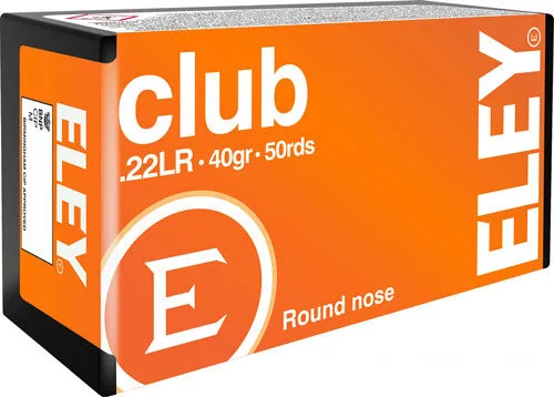 A02100_2.Webp Eley club 22lr 40gr rn - 50rd 100bx/cs - image 1
