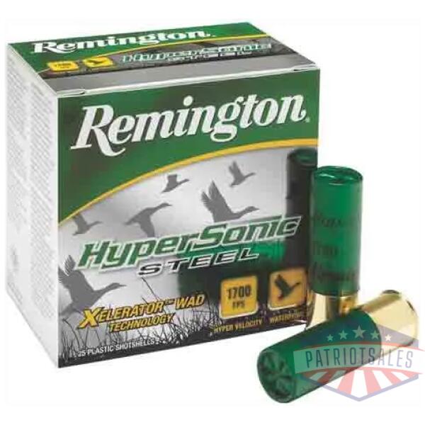 remington hypersonic 12ga 3" - 1-1/8oz #2 1700fps 25rd 10bx/c