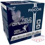 FIOCCHI 28GA 2.75" 3/4OZ #7.5 - 1300FPS 25RD 10BX/CS