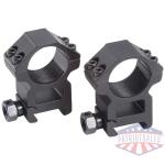 TRADITIONS RINGS TACTICAL 30MM - 4 SCREW MEDIUM MATTE BLACK