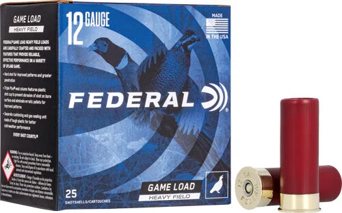 Ah1256_1.Webp Federal game shok 12ga 2. 75" - 1-1/4oz #6 25rd 10bx/cs - image 1