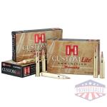 hornady custom lite 7mm-08 rem - 120gr sst 20rd 10bx/cs