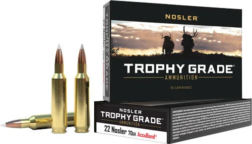 An60918_1.Webp Nosler trophy grade 22 nosler - 70gr accubond tip 20rd 10bx/cs - image 1