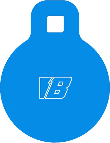 B964.Webp Bash target ar500 gong target - round 3"-1/2" thick - image 1