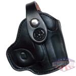 BOND ARMS HOLSTER RH THUMBSNAP - FOR BACK-UP LEATHER BLACK