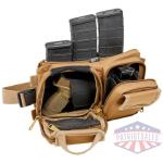 BULLDOG BDT DELUXE SATCHEL GO - BAG/WAIST PACK W/MOLLE TAN - Image 2