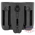 bh double magazine pouch blk 9/40/45