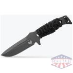 Fixed Adamas | Black Paracord | Drop-point