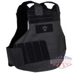bulletsafe bulletproof vest - vp4 medium black level iiia