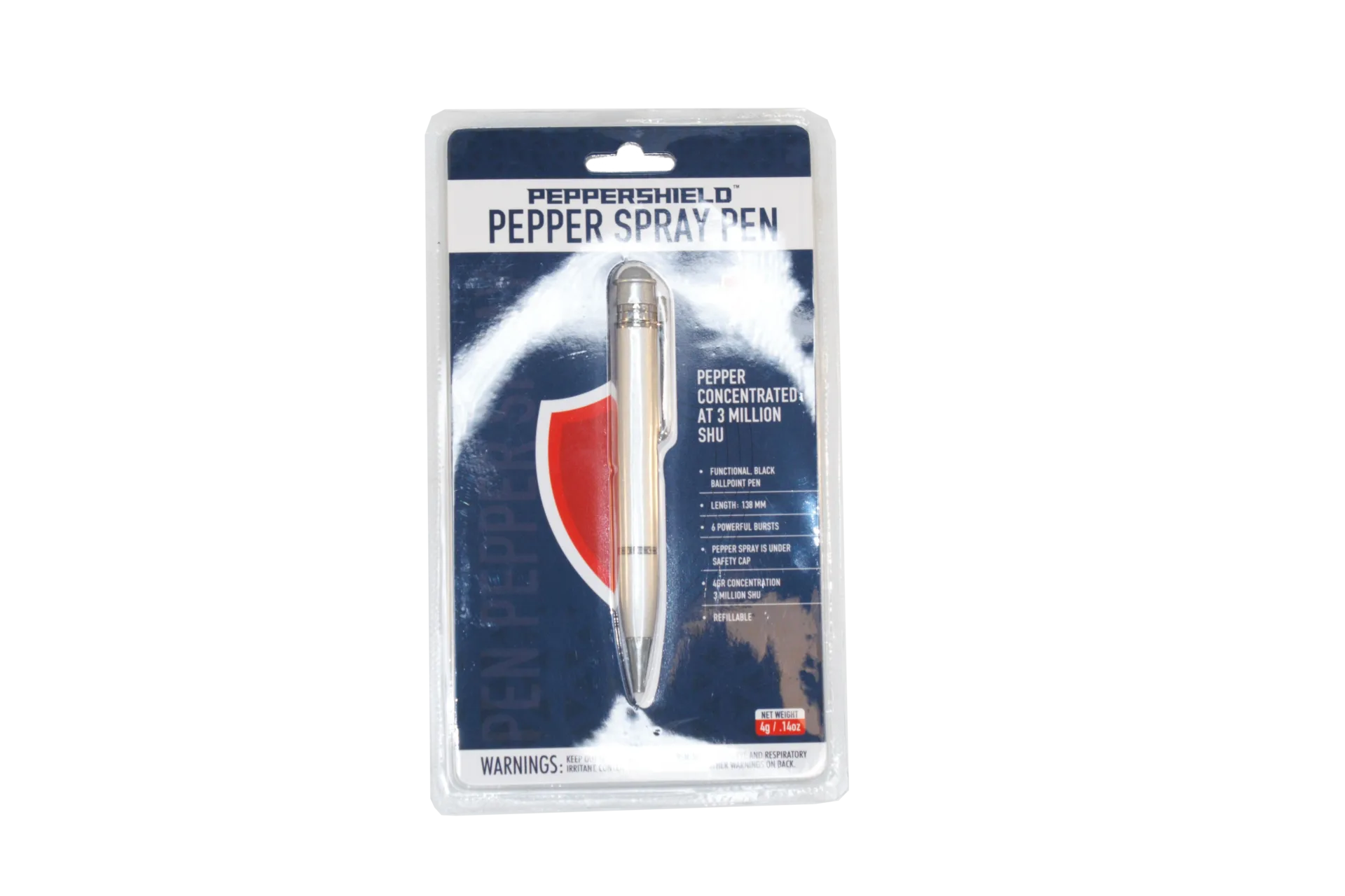 Cc-Ps-Pen-S Peppershield pen guard - silver - image 1