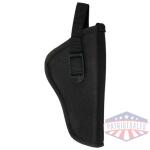BULLDOG OWB HOLSTER W/TB RH - PIT BULL NYLON BLACK REVOLVER