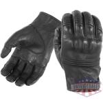 All-Leather Gloves with Knuckle Armor
